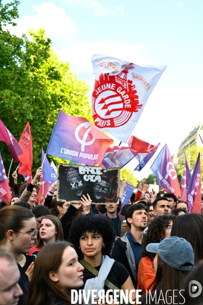 La jeunesse en colère face à l avancée du Rassemblement National aux élections européennes.