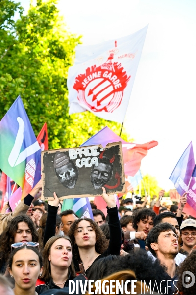 La jeunesse en colère face à l avancée du Rassemblement National aux élections européennes.