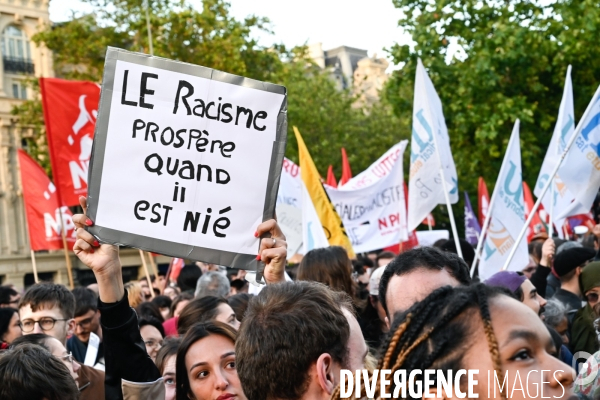 La jeunesse en colère face à l avancée du Rassemblement National aux élections européennes.