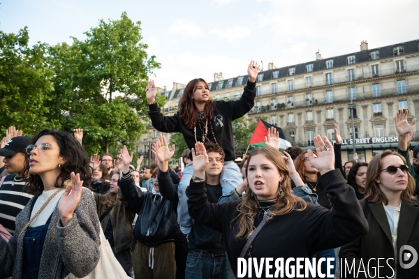 La jeunesse en colère face à l avancée du Rassemblement National aux élections européennes.