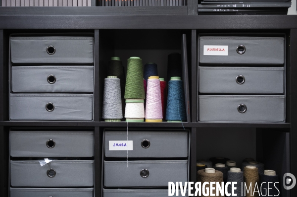 Recyclage de tissu à Prato