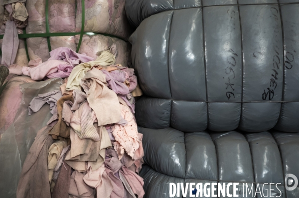 Recyclage de tissu à Prato
