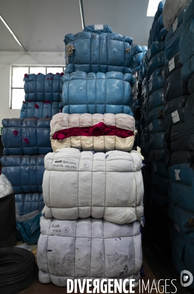 Recyclage de tissu à Prato