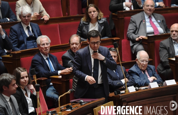 Volodymyr Zelensky à Assemblée nationale