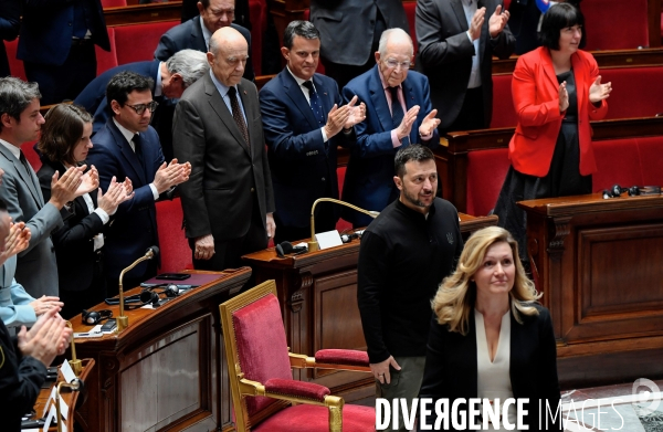 Volodymyr Zelensky à Assemblée nationale