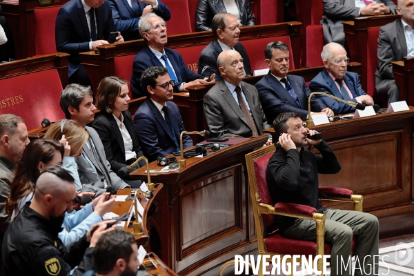 Volodymyr Zelensky à Assemblée nationale