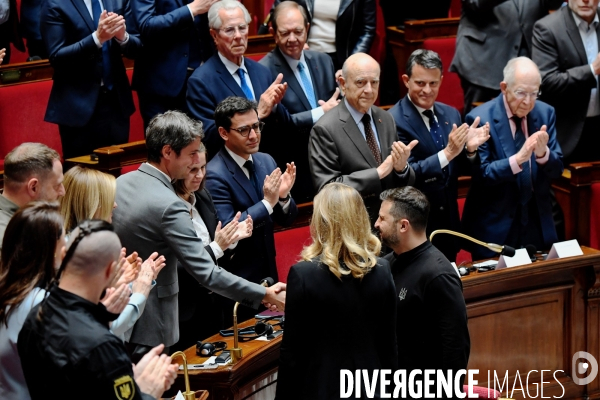 Volodymyr Zelensky à Assemblée nationale