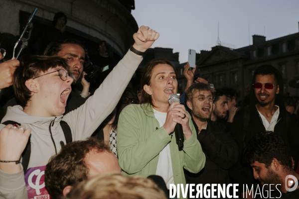La jeunesse  emmerde  le Rassemblement National