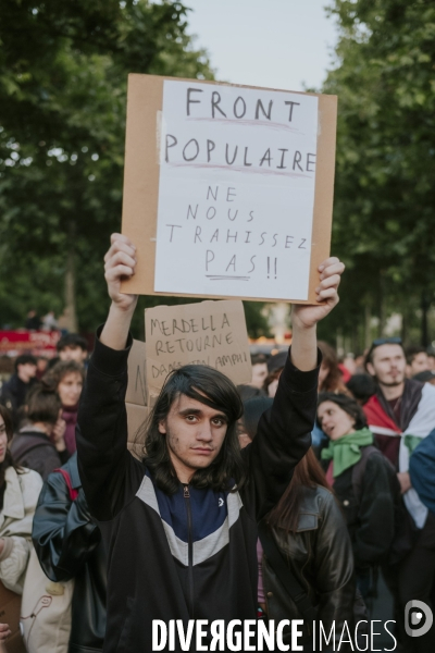 La jeunesse  emmerde  le Rassemblement National