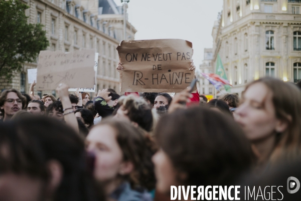 La jeunesse  emmerde  le Rassemblement National