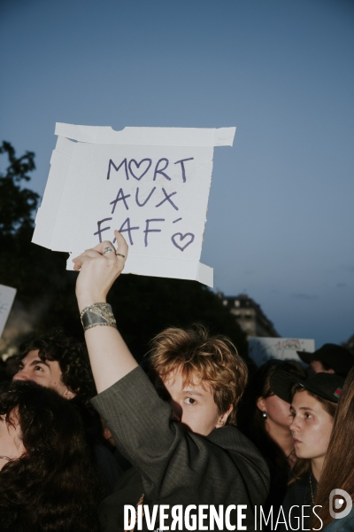 La jeunesse  emmerde  le Rassemblement National
