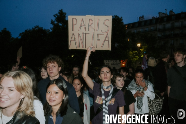 La jeunesse  emmerde  le Rassemblement National