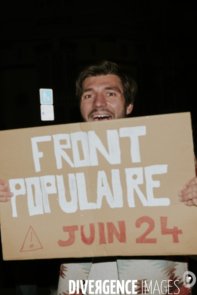 La jeunesse  emmerde  le Rassemblement National