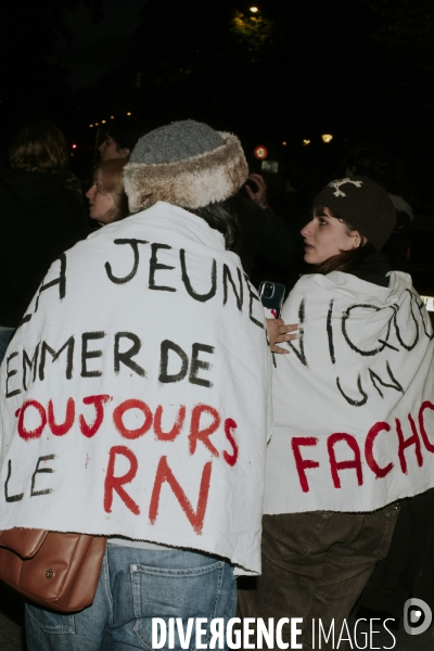 La jeunesse  emmerde  le Rassemblement National