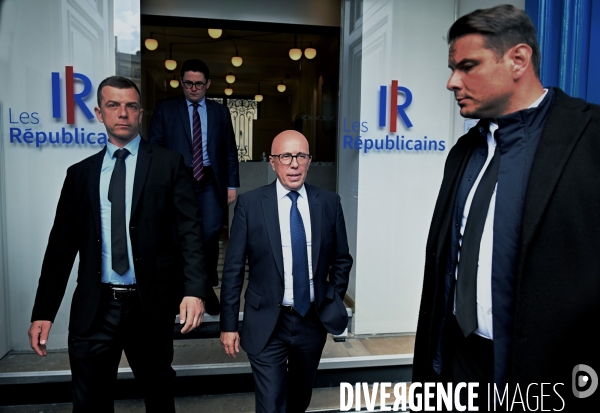 Elections Legislatives 2024 / Les Républicains /Eric Ciotti