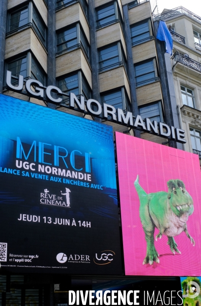 Après 87 ans de cinéma, clap de fin pour la mythique salle UGC Normandie sur les Champs Elysées