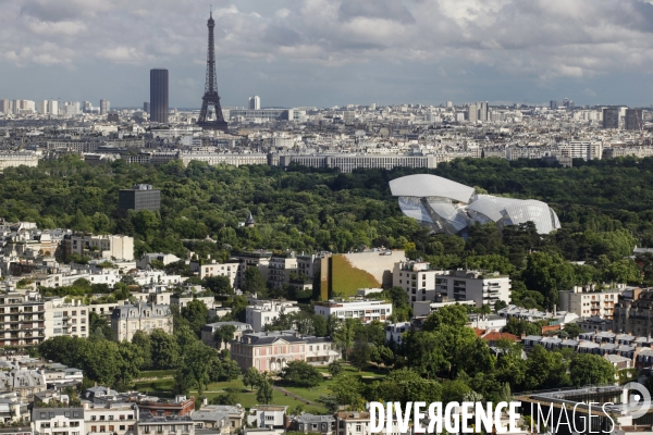 Fondation d Entreprise Louis Vuitton situé dans le Jardin d acclimatation