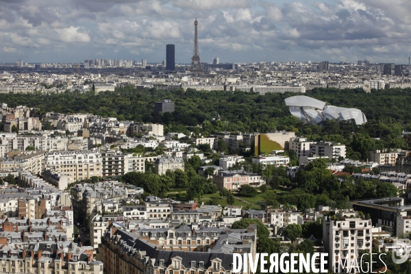 Fondation d Entreprise Louis Vuitton situé dans le Jardin d acclimatation