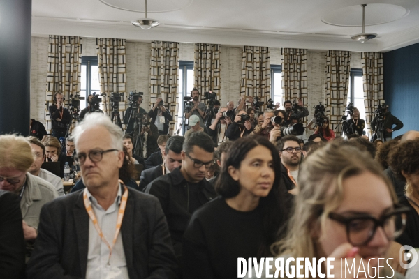 Conférence de presse du Nouveau Front Populaire