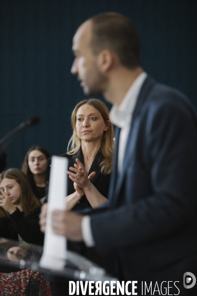 Conférence de presse du Nouveau Front Populaire