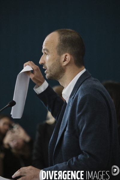 Conférence de presse du Nouveau Front Populaire