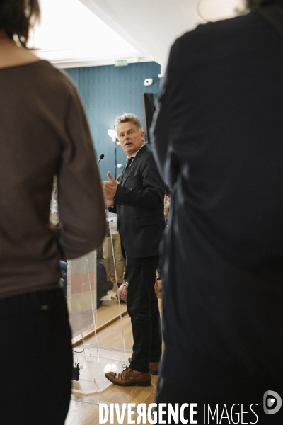 Conférence de presse du Nouveau Front Populaire