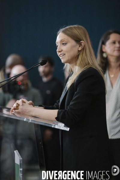Conférence de presse du Nouveau Front Populaire