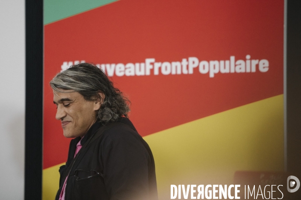 Conférence de presse du Nouveau Front Populaire