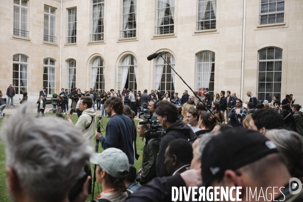 Conférence de presse du Nouveau Front Populaire
