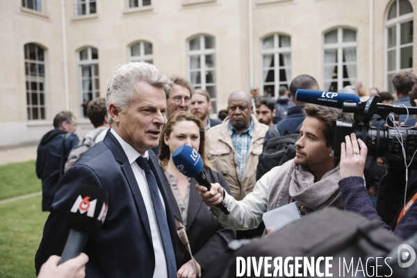 Conférence de presse du Nouveau Front Populaire
