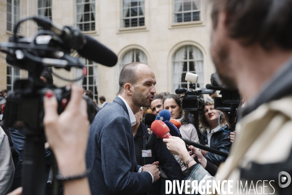 Conférence de presse du Nouveau Front Populaire