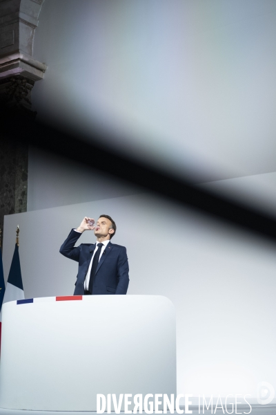 Conférence de presse d’Emmanuel Macron