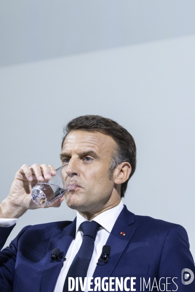 Conférence de presse d’Emmanuel Macron