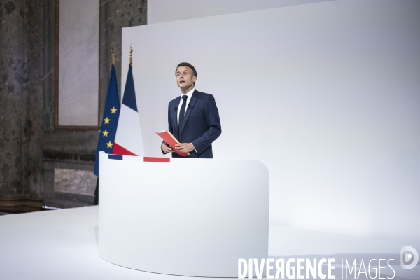 Conférence de presse d’Emmanuel Macron