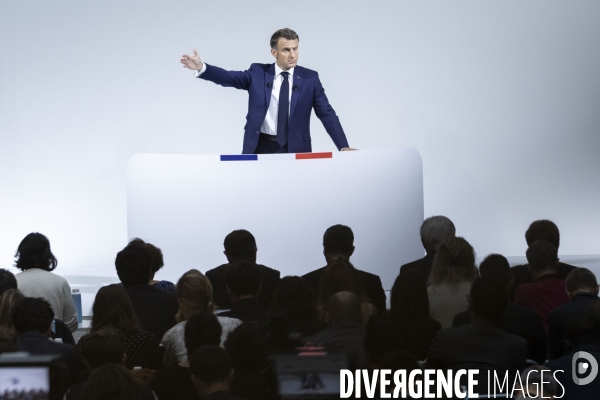 Conférence de presse d’Emmanuel Macron