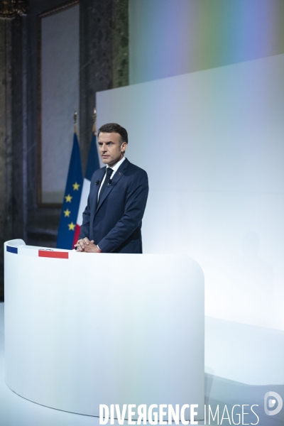Conférence de presse d’Emmanuel Macron