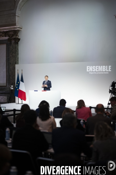 Conférence de presse d’Emmanuel Macron