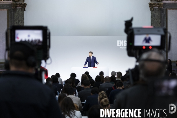 Conférence de presse d’Emmanuel Macron