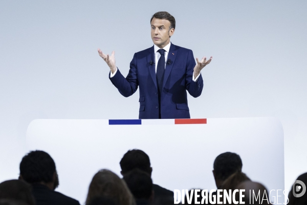 Conférence de presse d’Emmanuel Macron