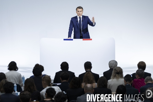 Conférence de presse d’Emmanuel Macron