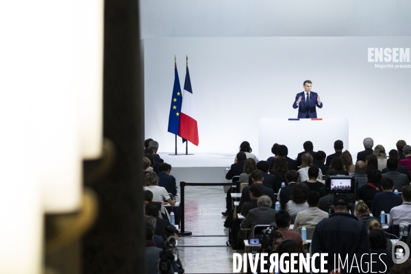 Conférence de presse d’Emmanuel Macron