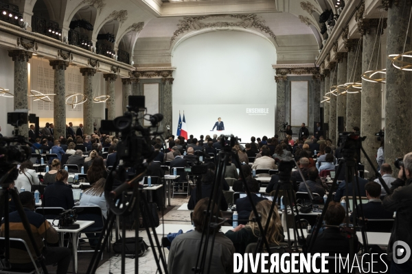 Conférence de presse d’Emmanuel Macron