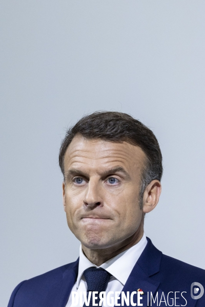 Conférence de presse d’Emmanuel Macron