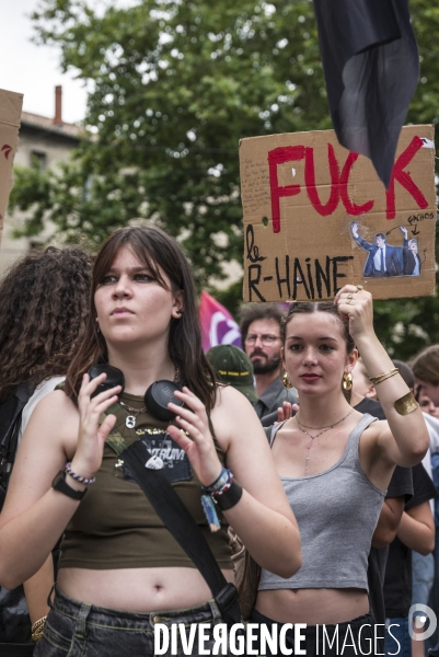 Montpellier - Manifestation contre l extreme droite