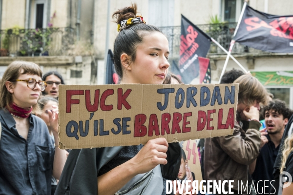 Montpellier - Manifestation contre l extreme droite
