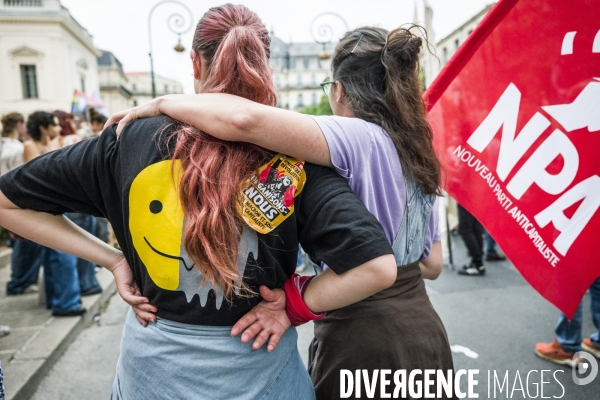 Montpellier - Manifestation contre l extreme droite