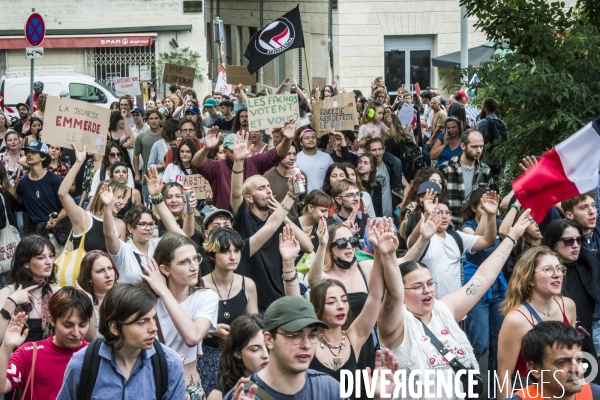 Montpellier - Manifestation contre l extreme droite