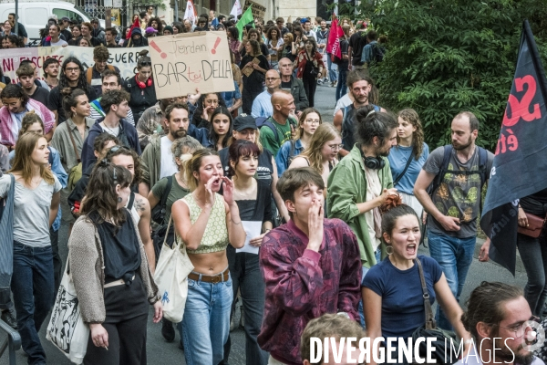 Montpellier - Manifestation contre l extreme droite
