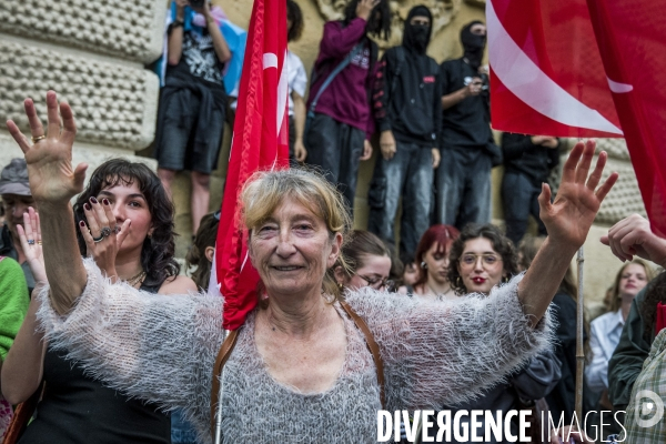 Montpellier - Manifestation contre l extreme droite