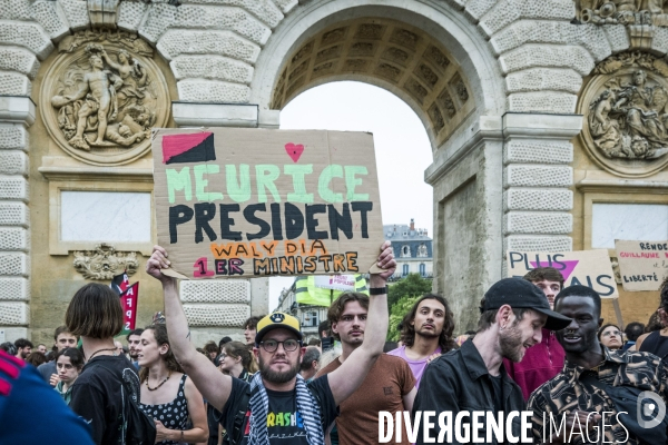 Montpellier - Manifestation contre l extreme droite
